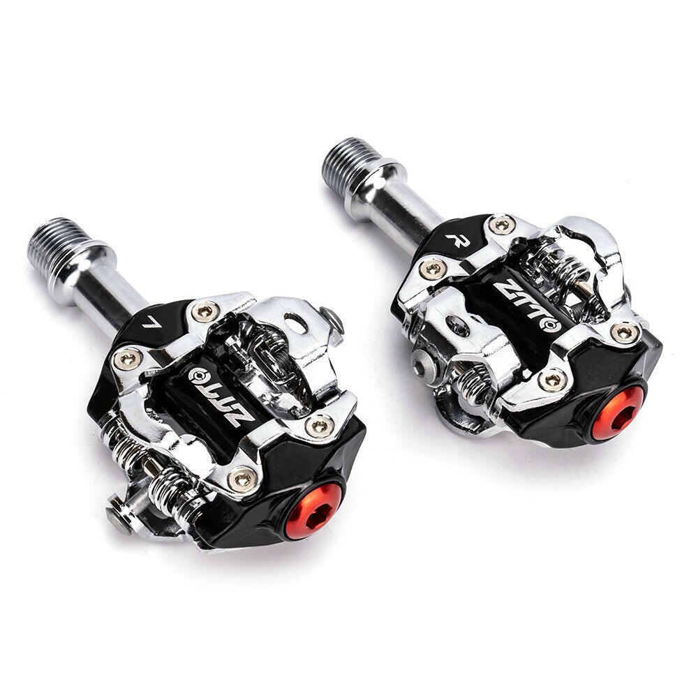 ZTTO MTB Mountain Bike Safest Clipless Pedal Self Locking XC with Cleats Click Compatible with M8000 EH500 Sealed Bearing