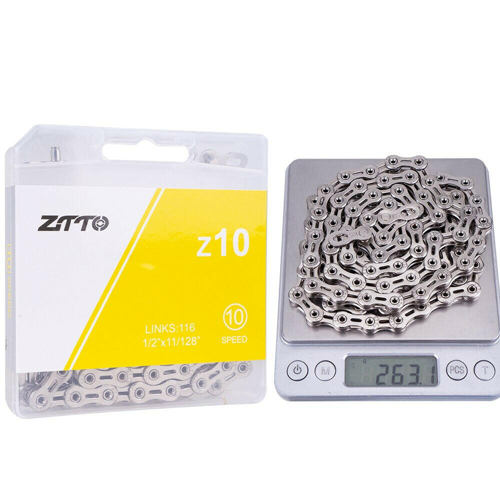 ZTTO ULT Bicycle 8 9 10 Speed Chain 116 Links MTB Road Bike Chains Power Lock High Quality 8S 9v 10v Current Cycling Accessories-WAYBIKER