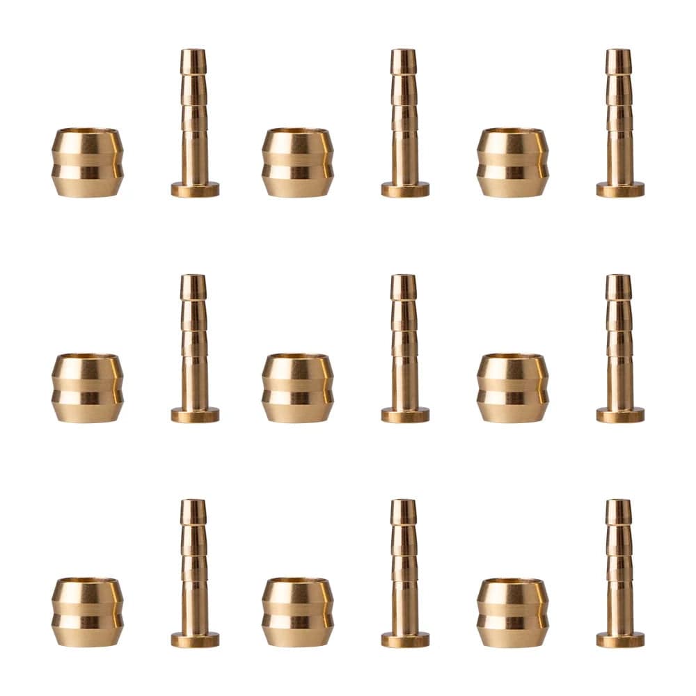ZTTO MTB Mountain Bike Bicycle Connector Insert And Olive Set For Parts BH90 Hydraulic Disc Brake Oil Hose 10 Sets-WAYBIKER