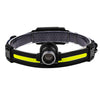 XPG+COB Sensor Headlamp 7 Modes Led Headlight Head Flashlight Torch Fishing Hunting Head Lamp Lantern Built in Battery-WAYBIKER