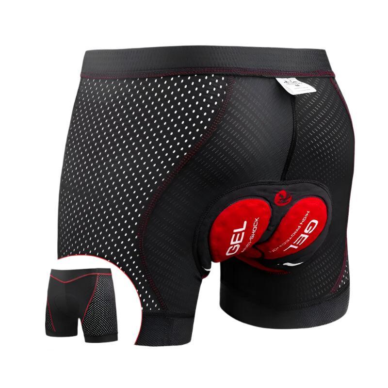 X-TIGER Cycling Underwear 5D Breathable Padded Gel Bike Shorts Men MTB Anti Slip Leg Grips Riding Cycling Shots Ciclismo-WAYBIKER