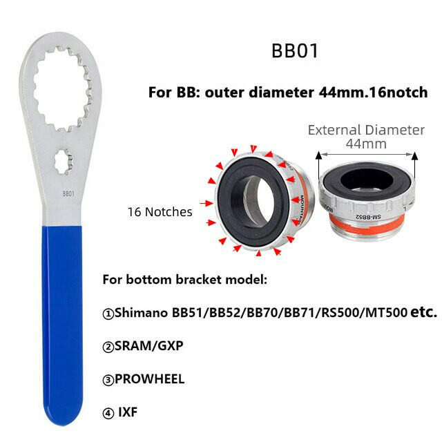 ZTTO TL-FC41 M8100 M9100 M7100 M6100 Crank Chainring Direct Mount Tool Crankset Lock Ring Wrench for TL-FC36 TL-FC33 TL-FC32-WAYBIKER