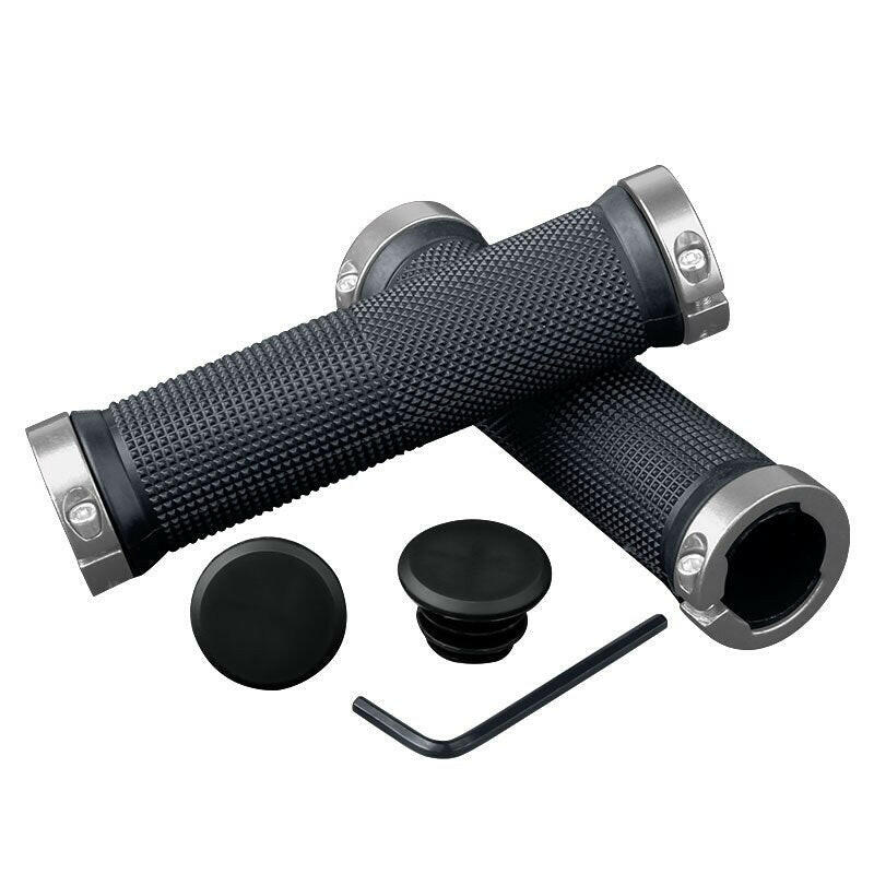 X-TIGER Bicycle Grips MTB Rubber Handlebar Grips Shockproof Anti-Slip Racing Road Bike Grips Ergonomic Lock Cycling Handlebar-WAYBIKER