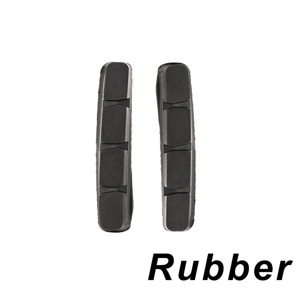 ZTTO Road Bike Brake Pads Rubber Brake Pads MTB Road Brake Block Braking Holder Shoes Cycle Brake Hoof Part V-Brake Holder Shoes-WAYBIKER