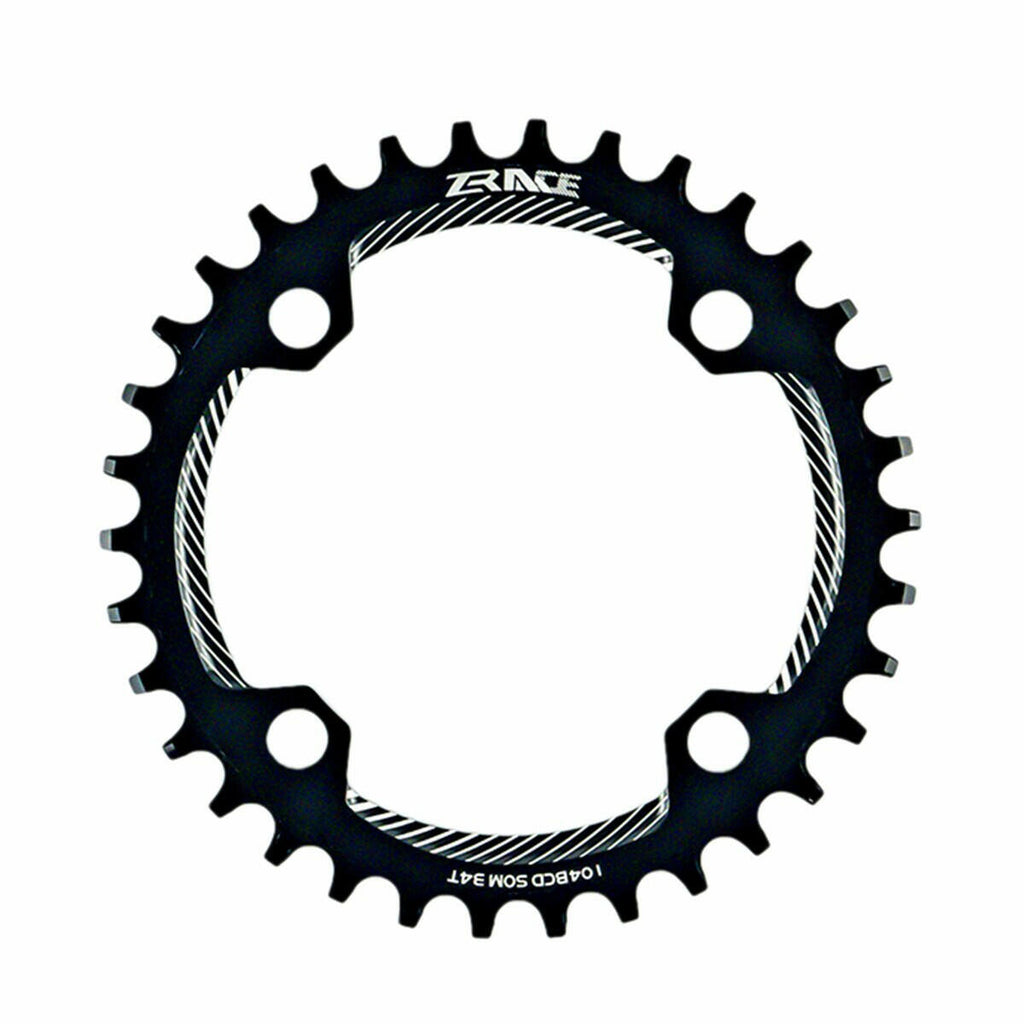 ZRACE Chainrings Chainwheels BCD104, 32T/34T/36T/38T, Narrow Width Tooth AL7075 CNC for MTB-WAYBIKER