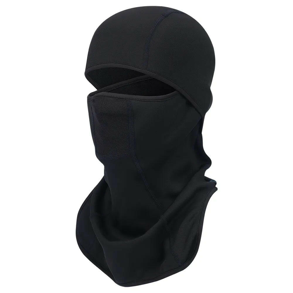 Winter Full Face Mask Fleece Balaclava Thermal Neck Warmer Cycle Helmet Hood Ski Snowboard Black Hats Head Cover Scarf Men Women
