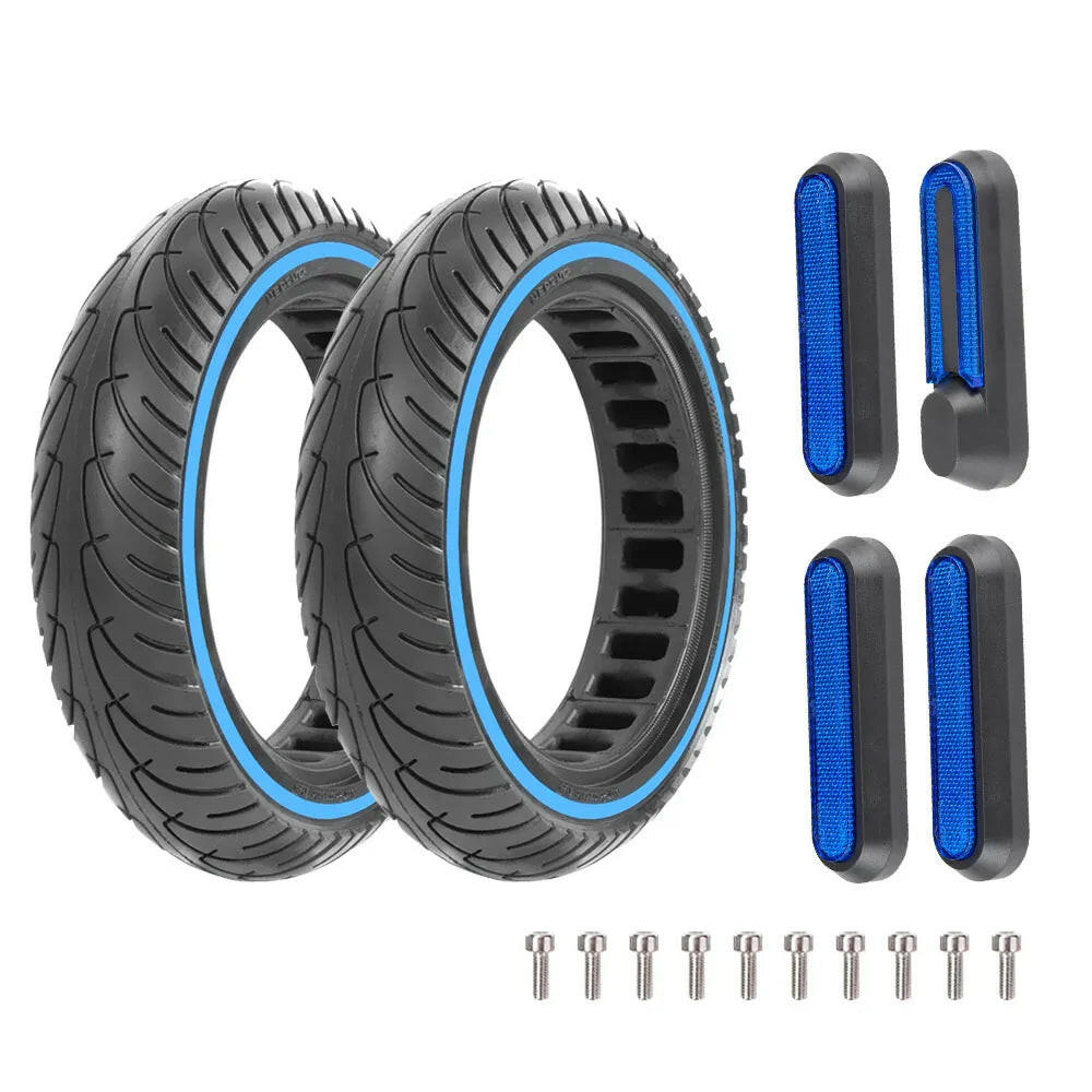 For Xiaomi Electric Scooter Solid Tire 8.5" Honeycomb Tyre M365 Pro 1S Pro2 Front Rear Replacement Color Tire 8,5 Inch-WAYBIKER