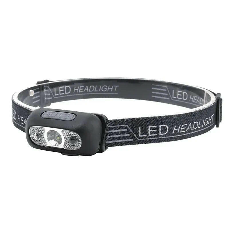 XPG Sensor Headlamp Built N Battery USB Rechargeable Outdoor Waterproof Led Camping Headlamp-WAYBIKER