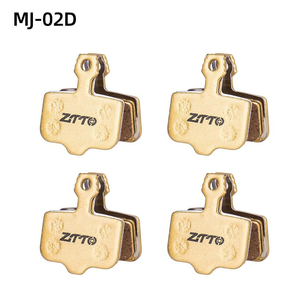 ZTTO 4Pairs MTB Full Metal Brake Pads For MT200 M8000 M785 G03TI G04TI DB1 Level Guide Code DB1 BB5 BB7 CR MT2 MT4 R1 Disc Brake-WAYBIKER