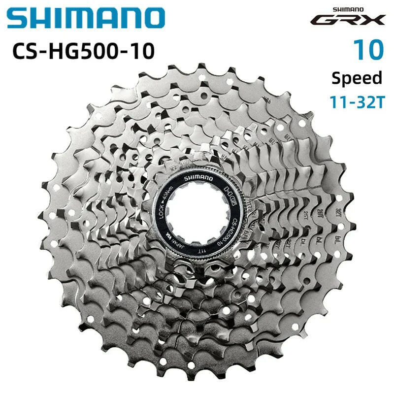 Shimano DEORE HYPERGLIDE CS-HG500 10 Speed Road Cassette 12-28T 11-25T/32T/34T CS-HG50-10 11-36T MTB Cassette Sprocket Freewheel-WAYBIKER