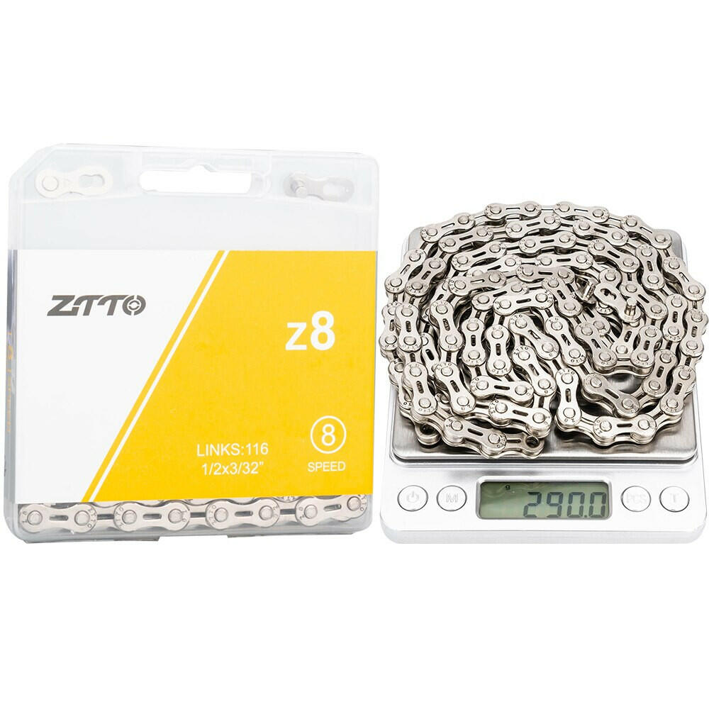 ZTTO ULT Bicycle 8 9 10 Speed Chain 116 Links MTB Road Bike Chains Power Lock High Quality 8S 9v 10v Current Cycling Accessories-WAYBIKER