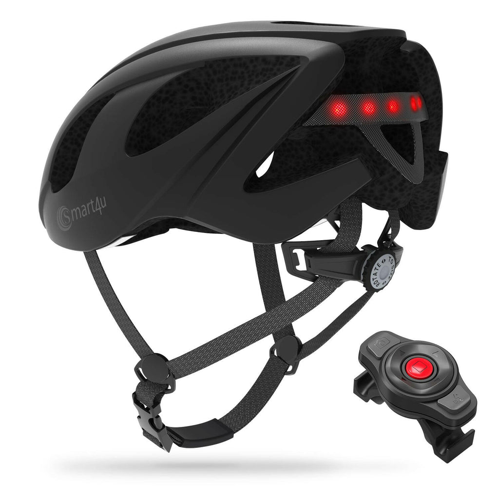 Smart4u Outdoor SH55M 6 LED Warning Light Smart Cycling Bicycle Back Signal Lamp Helmet Motorcycles SOS Alert Walkie Talkie