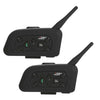 2 Sets V6-1200 Motorcycle Helmet Bluetooth Headset Intercom