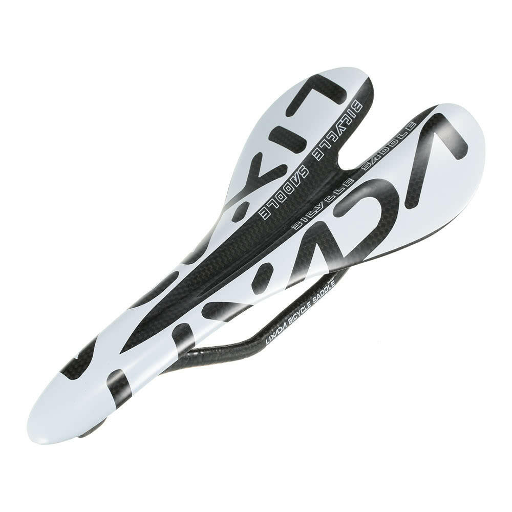 Lixada Full Carbon Fiber Mountain Bike Road Bike Cycling Cushion Saddle Bicycle Seat-WAYBIKER