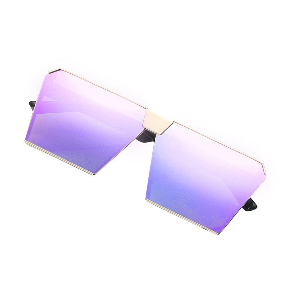 Unique Fashion Sunglasses UV400 Protection Lens Sun Glasses Vintage Square Sunglasses-WAYBIKER
