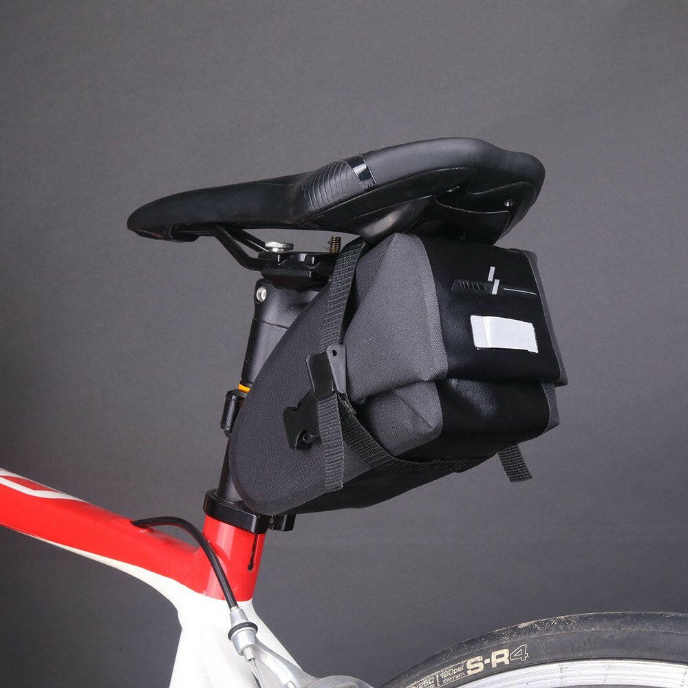 Lixada Waterproof Saddle Bag Bicycle Seat Bag MTB Mountain Bike Cycling Tail Pouch Bag