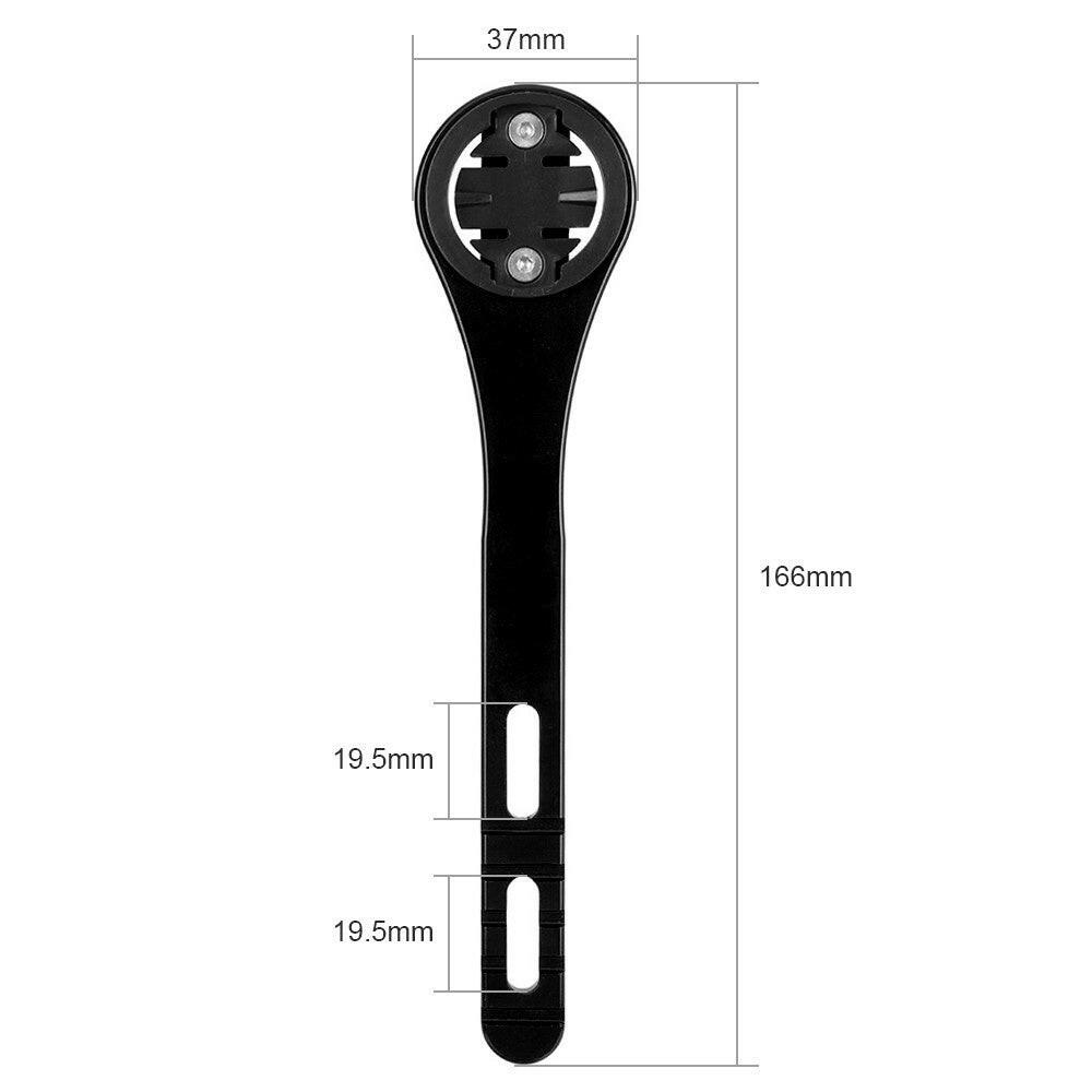 Road Bike Handlebar Computer Mount Holder for Garmin/Cateye/Bryton Bicycle Computer Sports Camera Mount Flashlight Holder Bracket-WAYBIKER