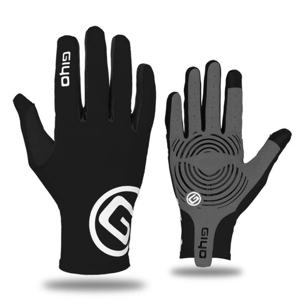 Cycling Gloves Touchscreen Anti-slip Riding Driving Full Fingers Gloves Shock Absorbent Bike Motorbike Riding Gloves-WAYBIKER