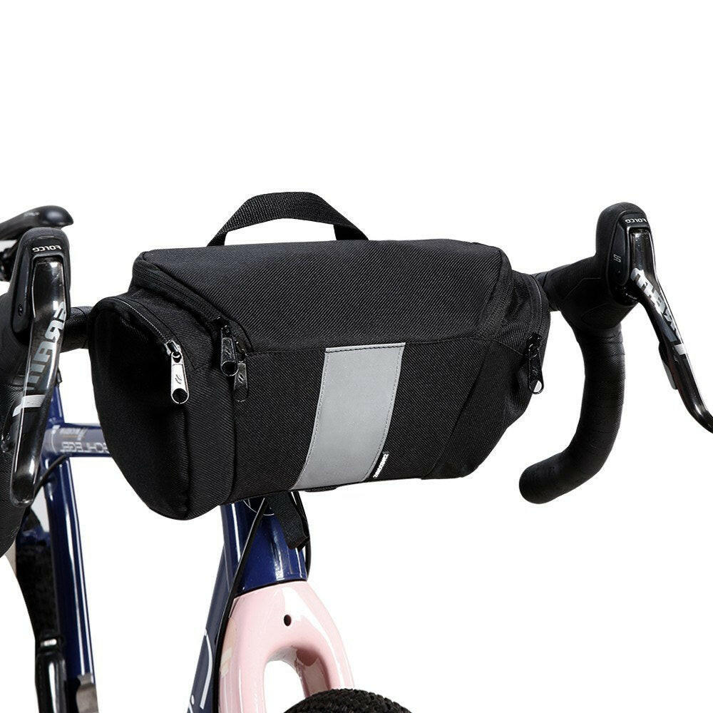 3L Bicycle Handlebar Bag Cycling MTB Mountain Road Bike Front Basket Pannier Bag