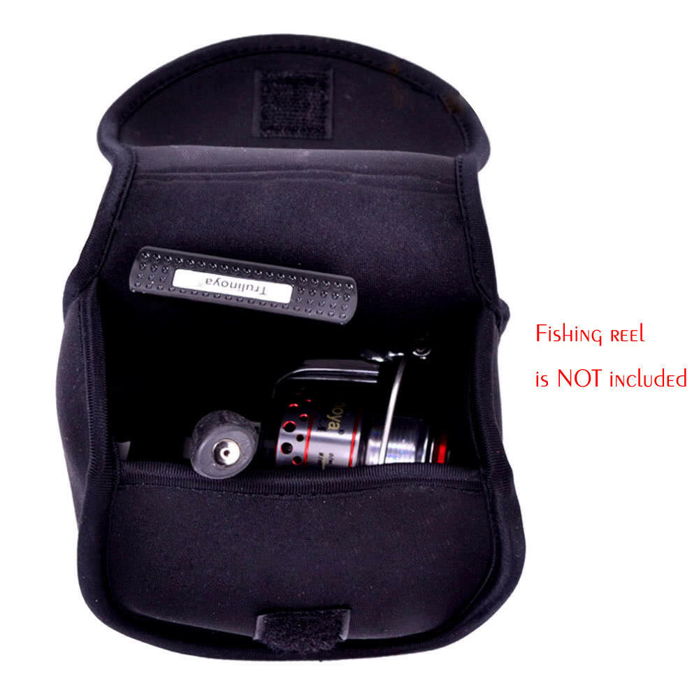 Trulinoya Fishing Reel Bag Protective Cover Spinning Reel Protective Case