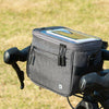 4.5L Bike Handlebar Bag Waterproof Cycling Bicycle Handle Bar Front Bag Basket Shoulder Bag with Rain Cover-WAYBIKER