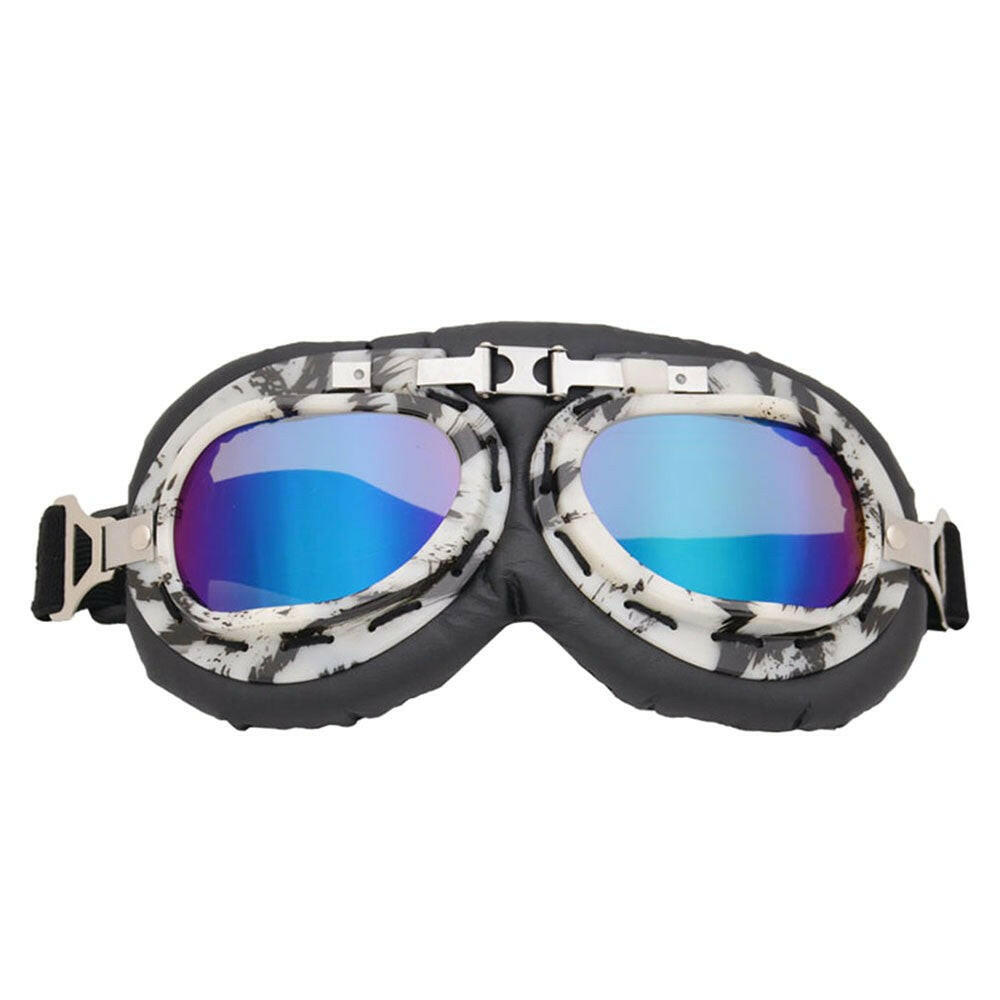 Retro Motorcycle Goggles-WAYBIKER