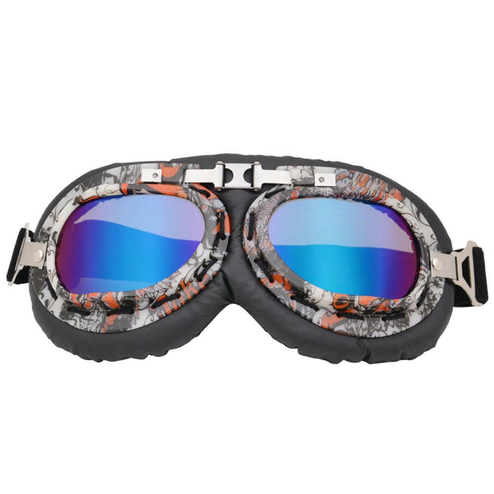 Retro Motorcycle Goggles-WAYBIKER