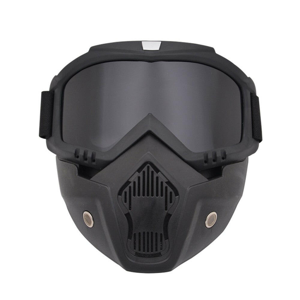 Modular Mask Detachable Goggles
