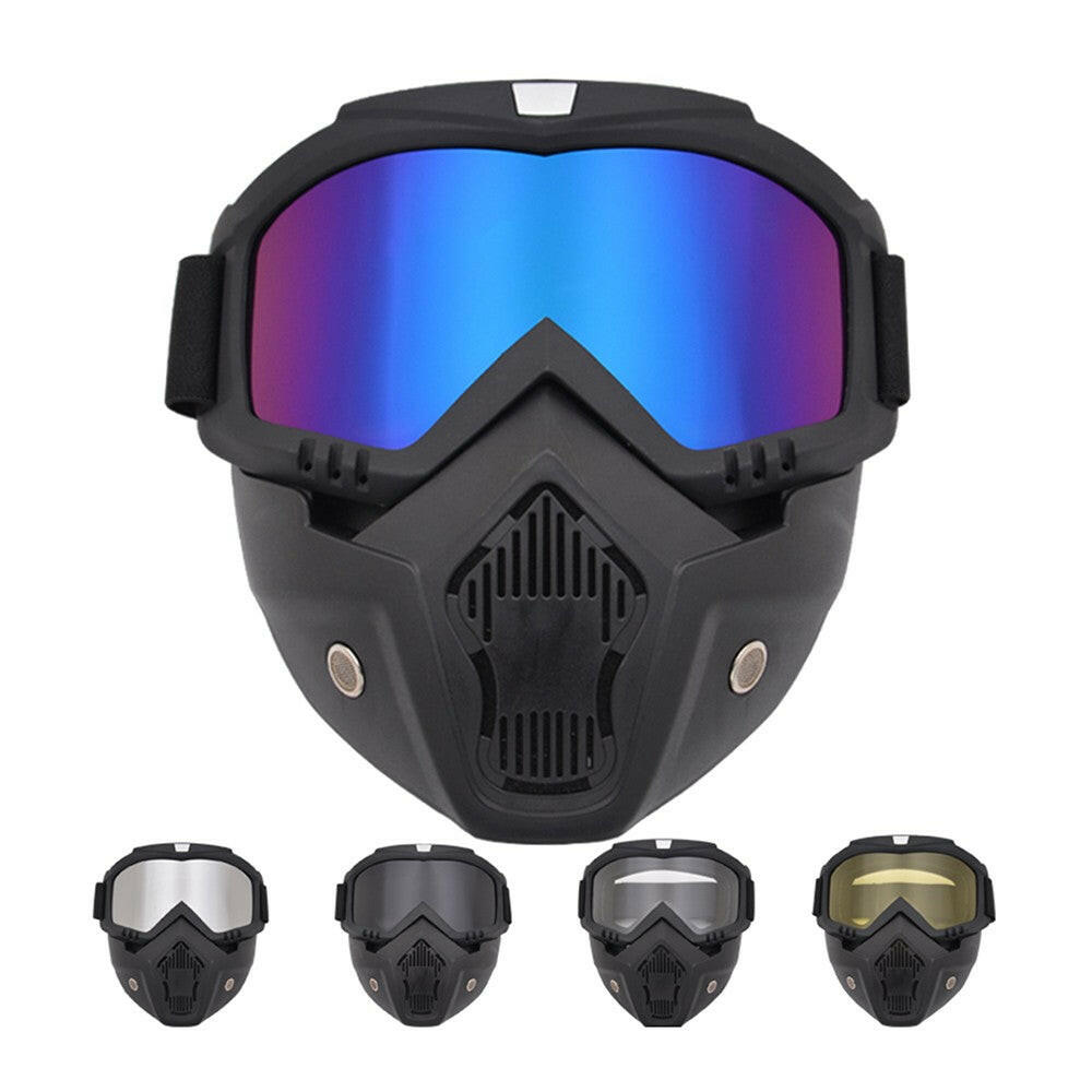 Modular Mask Modular Mask Detachable Goggles
