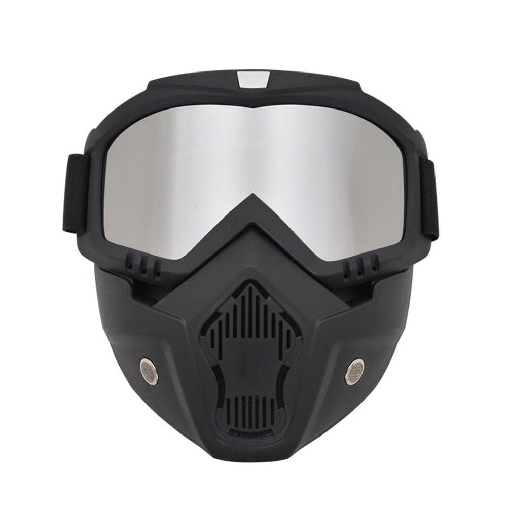 Modular Mask Detachable Goggles