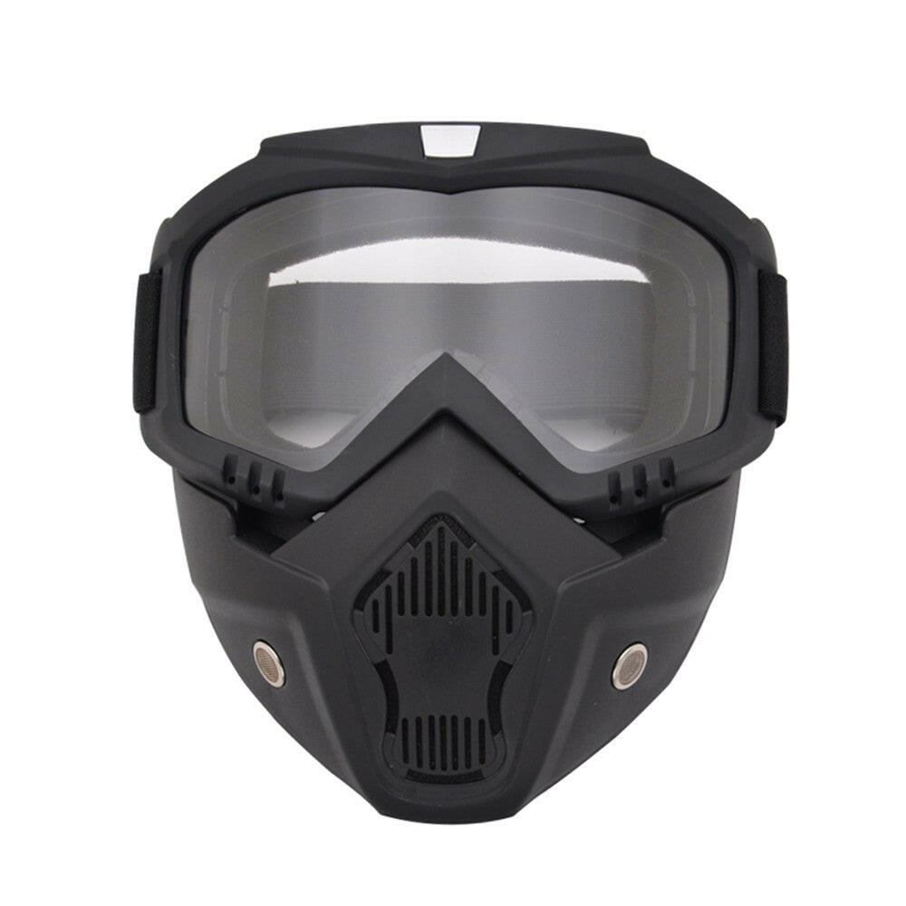 Modular Mask Detachable Goggles