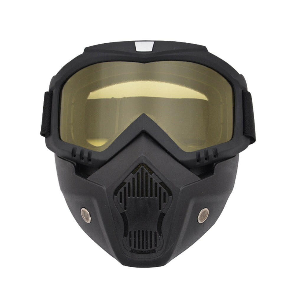 Modular Mask Detachable Goggles