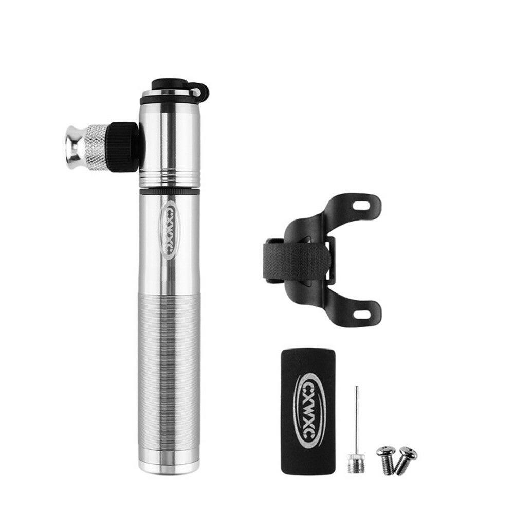 Mini Portable Manual Operation Bike Pump Fit US and French Nozzle Specifications
