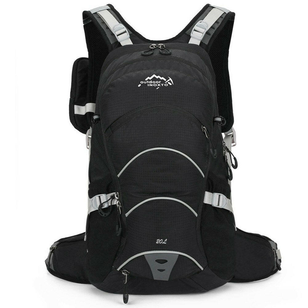 20L Cycling Backpack Waterproof Men Women Bike Backpack with Helmet Net for Running Cycling Hiking Biking Camping-WAYBIKER