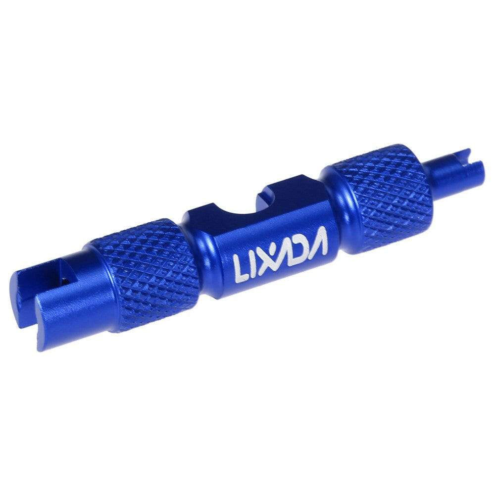 Lixada Bicycle Valve Core Remover Wrench Aluminum Alloy Bike Presta Valve Disassembly Removal Tool