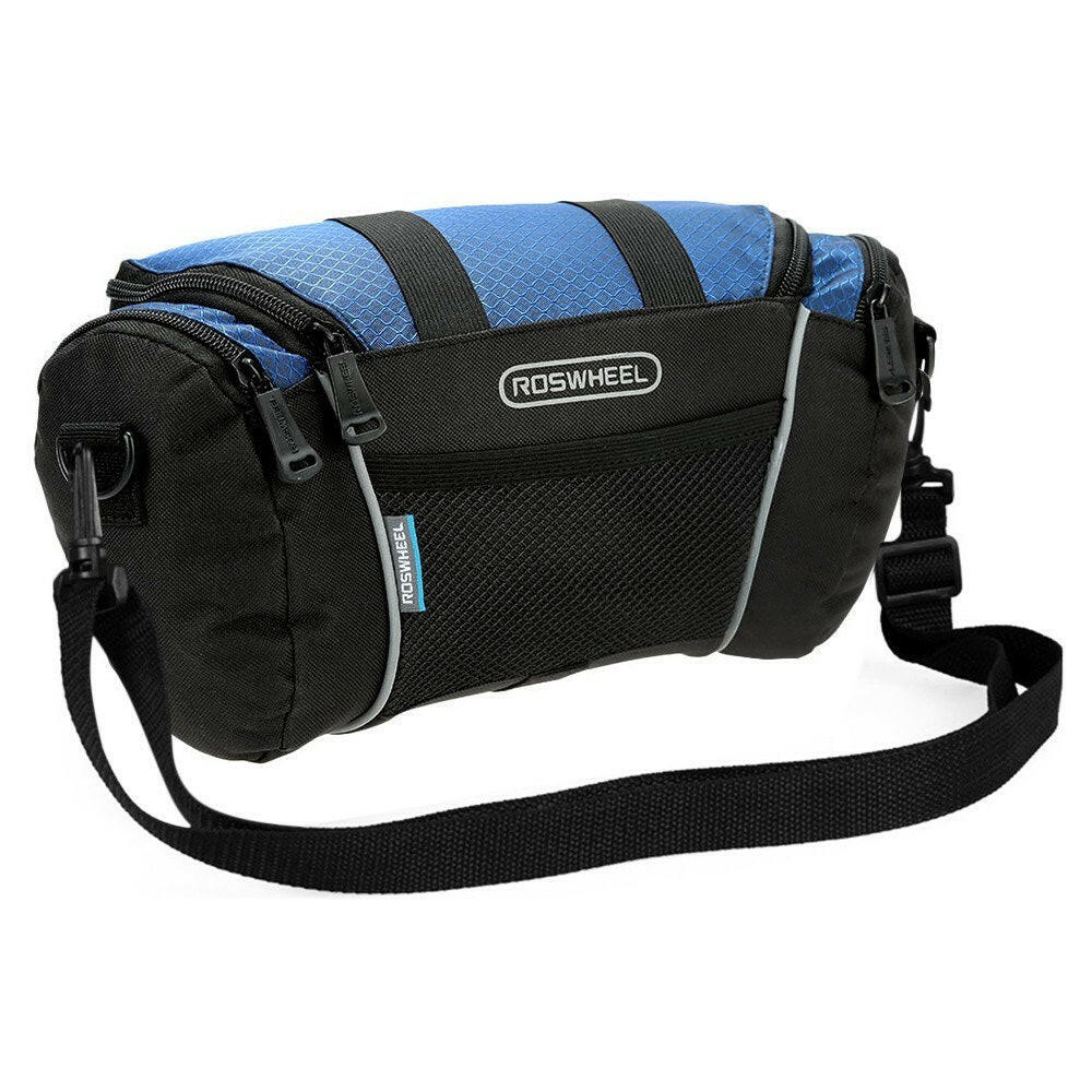 Bike Handlebar Bag MTB Riding Cycling Bicycle Front Tube Basket Pack Shoulder Bag-WAYBIKER