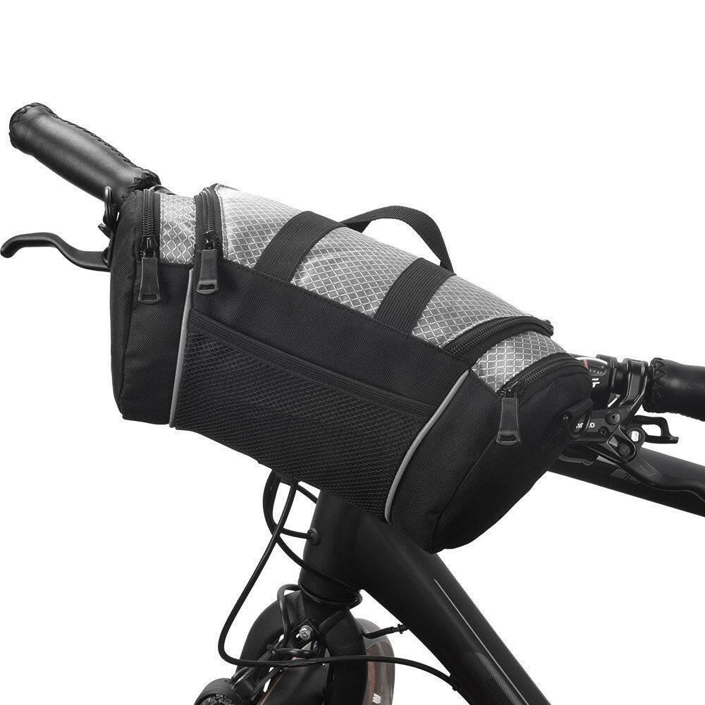 Bike Handlebar Bag MTB Riding Cycling Bicycle Front Tube Basket Pack Shoulder Bag-WAYBIKER