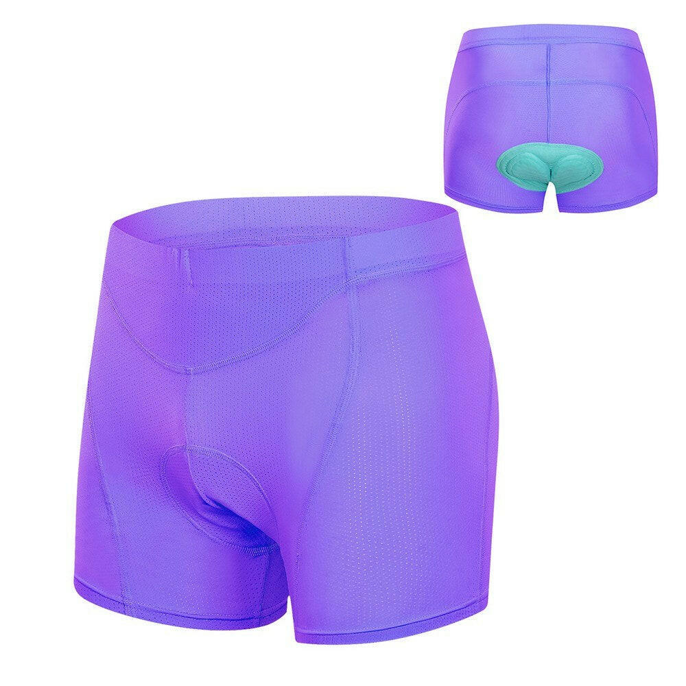 Women Cycling Underwear 3D Padded Breathable Mesh MTB Bike Riding Biking Underwear Shorts-WAYBIKER