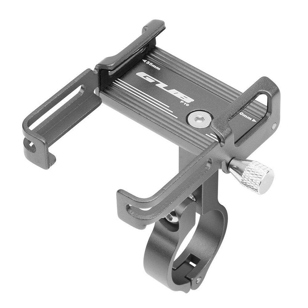 Aluminum Alloy Bike Phone Holder Universal Bicycle Phone Mount Motorcycle Phone Holder with Silicone Buckle Fastener-WAYBIKER