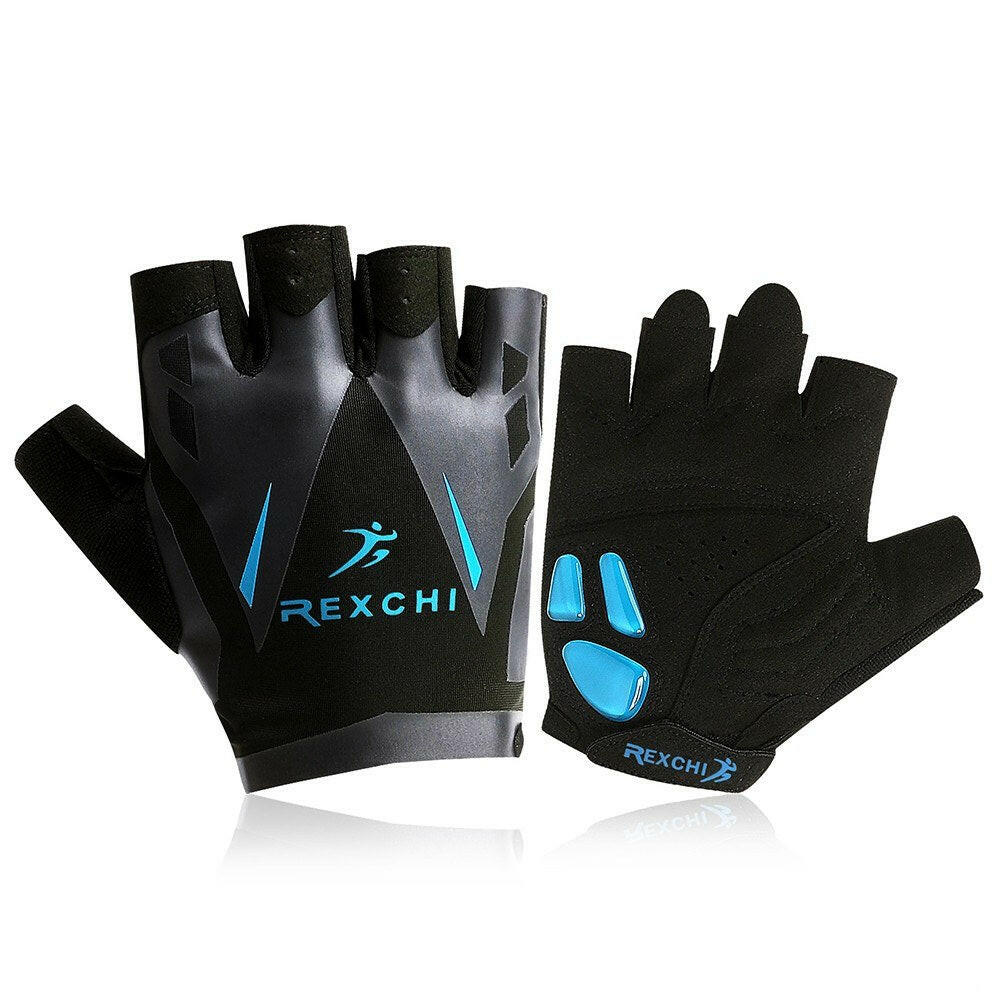 Half Finger Cycling Gloves Gel Pad Anti-slip MTB Gloves Breathable Bike Mitten Gloves for Men Women