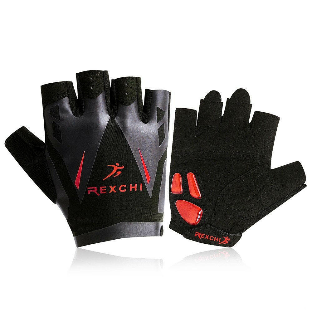 Half Finger Cycling Gloves Gel Pad Anti-slip MTB Gloves Breathable Bike Mitten Gloves for Men Women