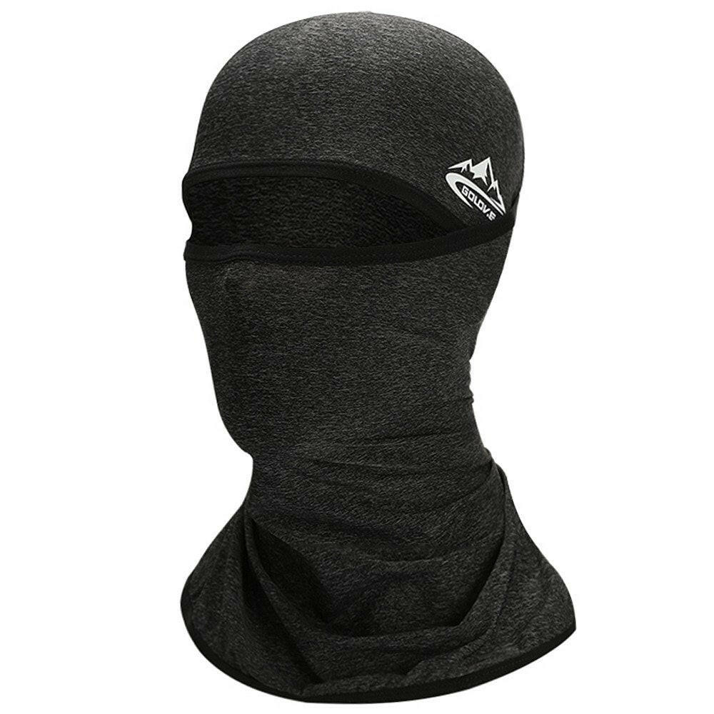 Cycling Face Mask UPF50+ Helmet Liner Balaclava Cooling Ice Silk Neck Gaiter Summer UV Protection Headgear-WAYBIKER