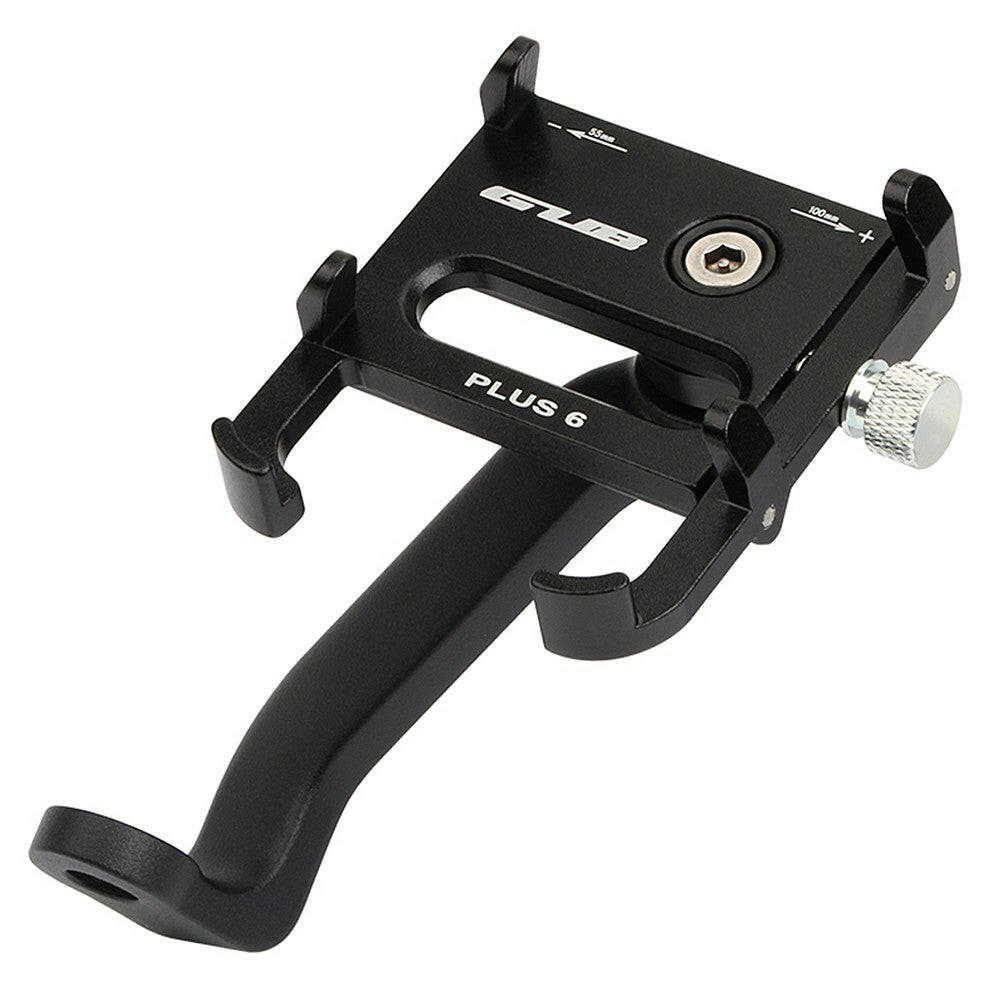 Motorcycle Phone Mount Adjustable Out-Front Handlebar Cell Phone GPS Mount Holder Bracket Cradle Clamp