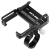 360 Degree Rotating Mountian Bike Phone Mount Universal Adjustable Bicycle Handlebar Cell Phone GPS Mount Holder Bracket Cradle Clamp-WAYBIKER