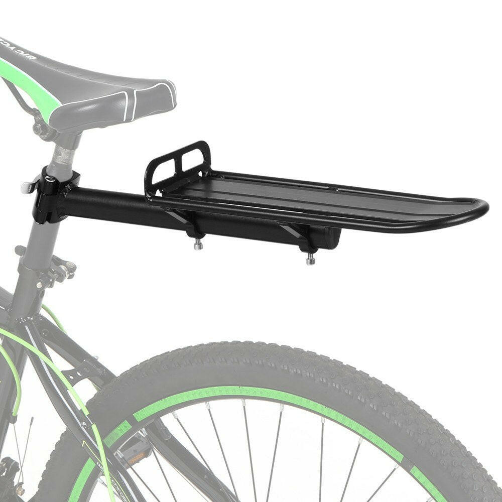 Retractable Aluminum Alloy Cycling Bike Rear Seat Post Rack Bicycle Pannier Luggage Cargo Carrier Rack