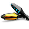2pcs LED Motorbike Direction Lights Flowing Motorcycle Turn Signal Light Motor Indicator Lamps-WAYBIKER