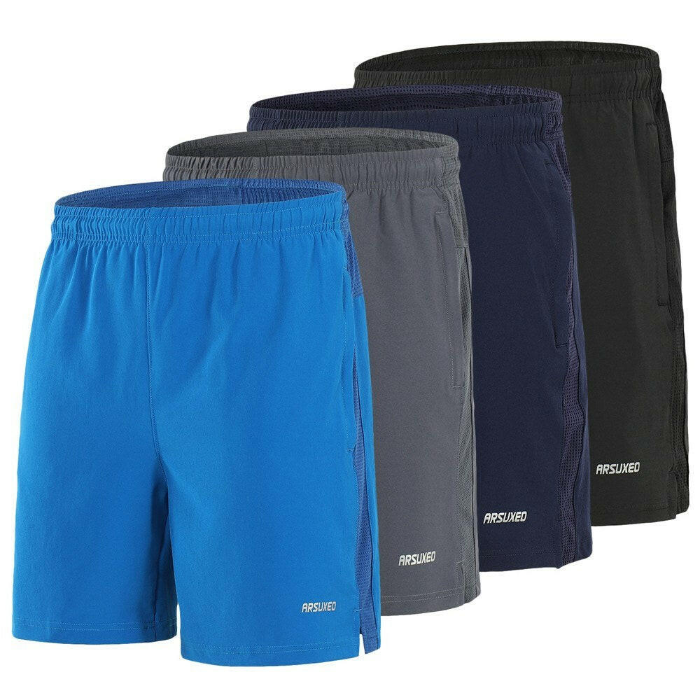 Men Cycling Shorts Quick Drying Breathable Outdoor Sports Running Bike Riding Casual Shorts