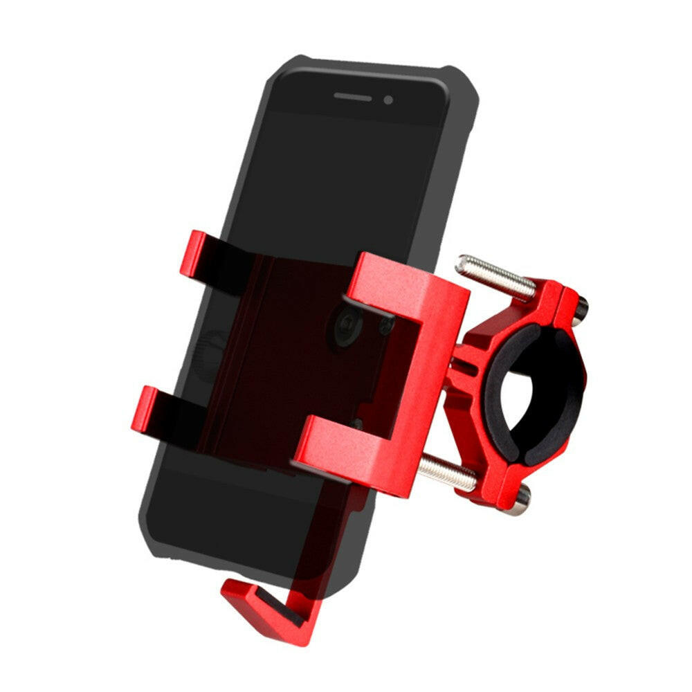 Bicycle Phone Mount Aluminum Bike Phone Holder with Aromatherapy Stick for Mountain Bike Road Bicycle Motobike