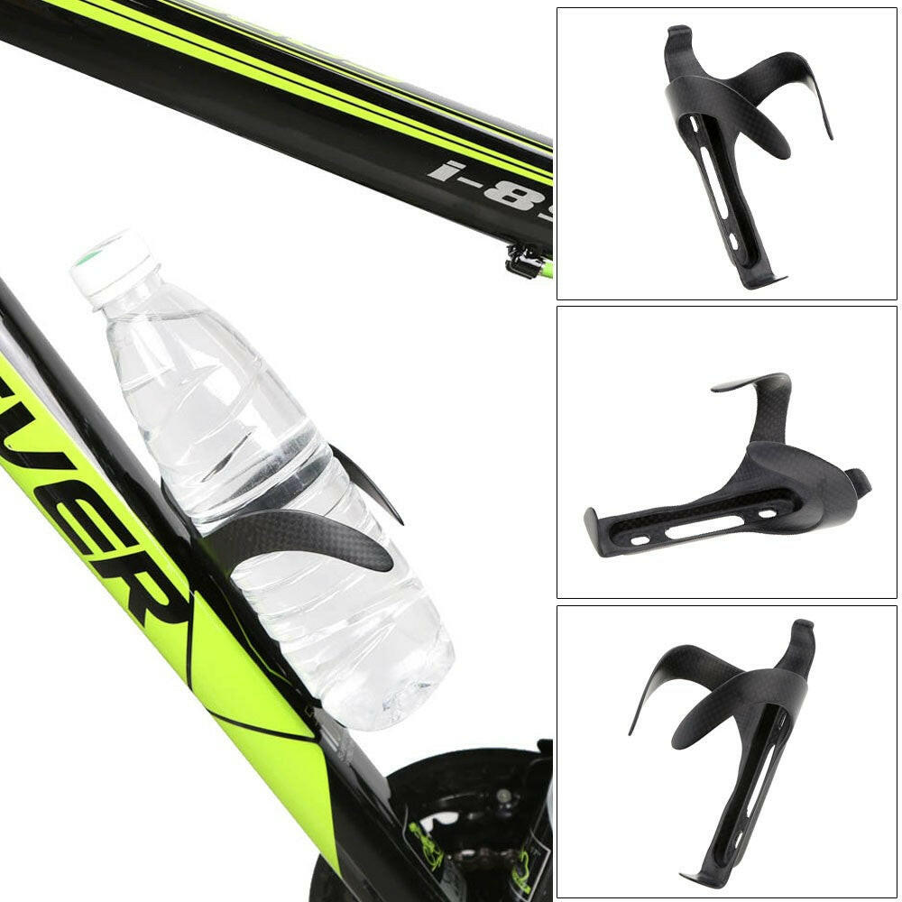 Carbon Fiber Matte MTB Bicycle Water Bottle Holder Cage with Screws