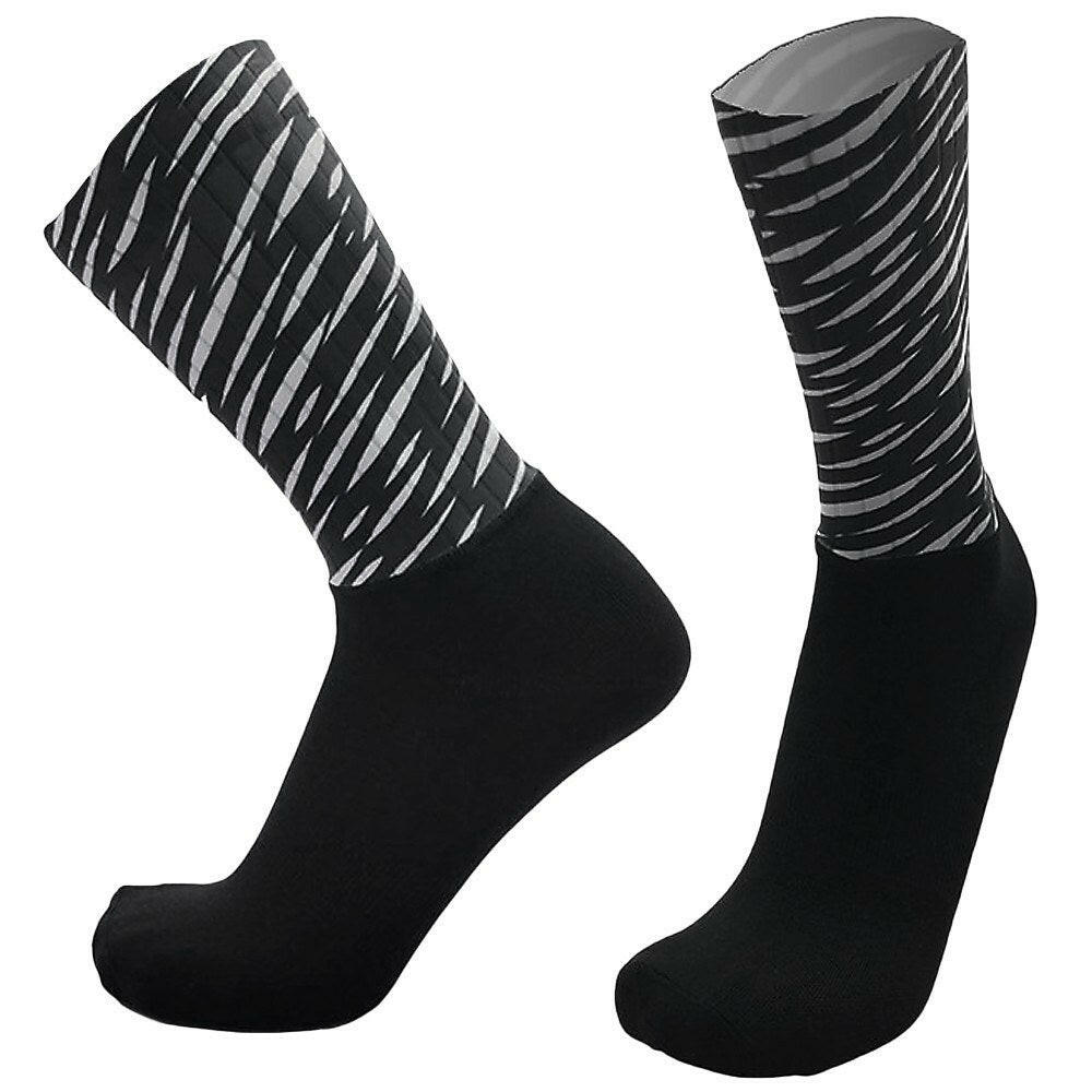 Men Women Socks Aero Socks Silicone Antiskidding Breathable Wearable Socks for Cycling Running Mountaineering